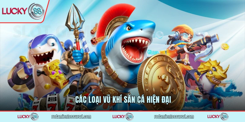 Các loại vũ khí săn cá hiện đại