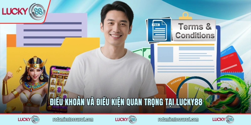 Điều khoản và điều kiện quan trọng tại LUCKY88